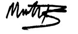 Martyn's signature